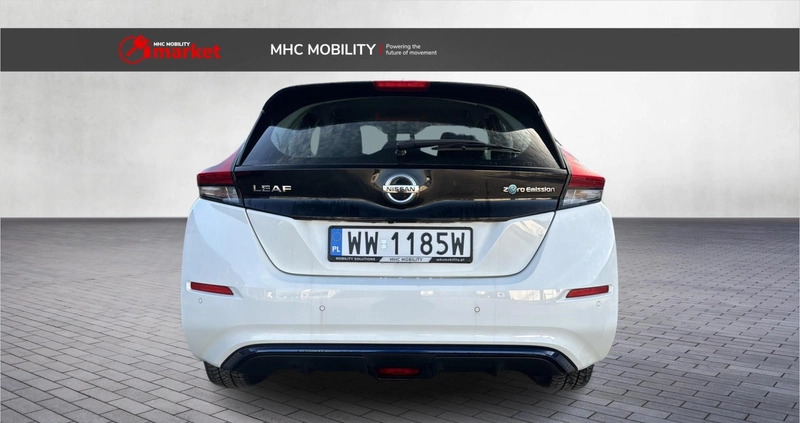 Nissan Leaf cena 76200 przebieg: 44647, rok produkcji 2018 z Cieszanów małe 56